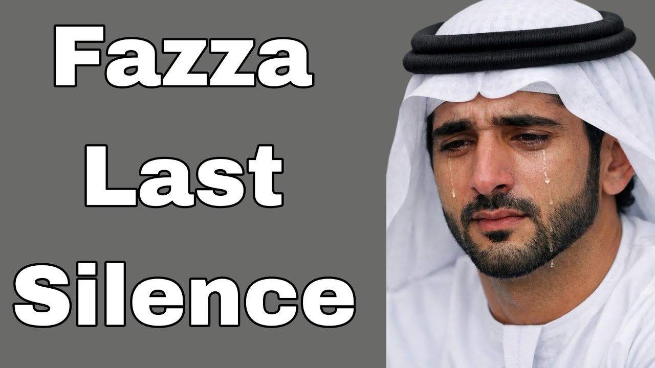 Fazza Last Silence || Fazza Very Sad Poem😭Hamdan Emotional Poetry 💔
