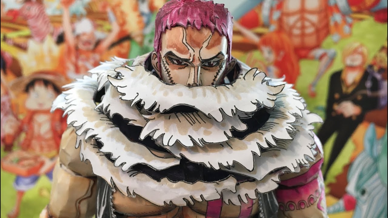 БУМАЖНАЯ Шарлотта Катакури ПОЛНАЯ! Фигурка One Piece
