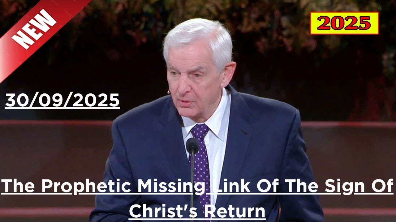David Jeremiah Sermons 2025 🔴 The Prophetic Missing Link Of The Sign Of Christ's Return | 30-Sep-25