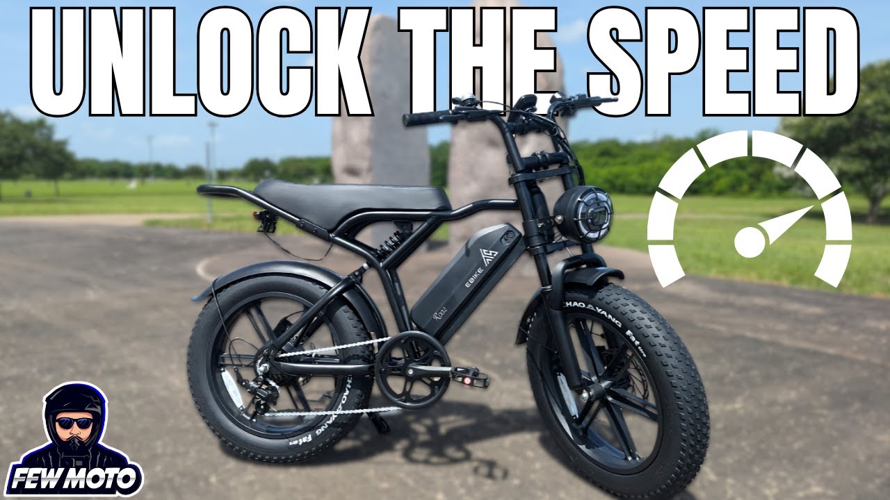 How to Unlock Top Speed on Your Electric Bike &mdash; TST R002