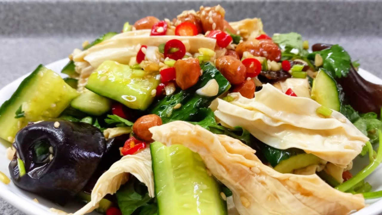 RESEP ACAR TIMUN ALA CHINESE FOOD | ACAR TIMUN JAMUR KUPING | CUCUMBER SALAD RECIPES @humairaharyu