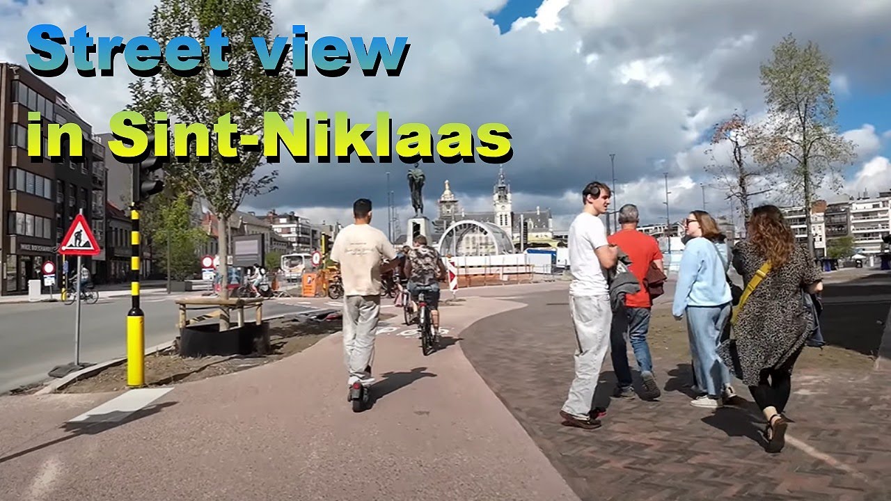 Street View Sint-Niklaas: Terug naar de Grote Markt