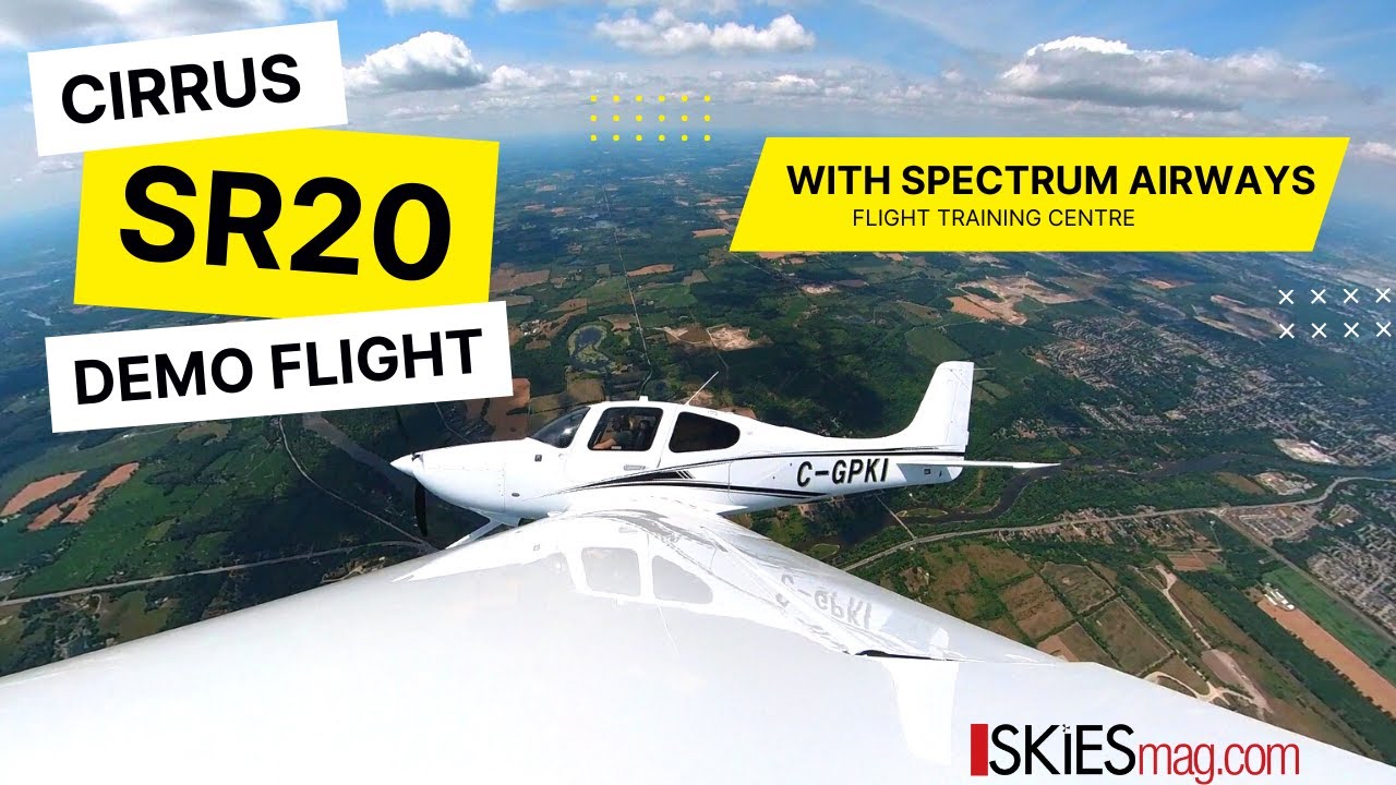 Поднимаемся в небо: демонстрационный полет Cirrus SR20 с Spectrum Airways