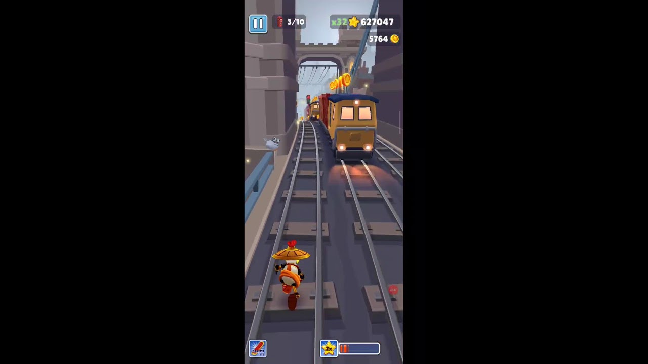 Impossible hunter assassin levels Achieved #subwaysurfers  #shortlive #shorts  #gaming