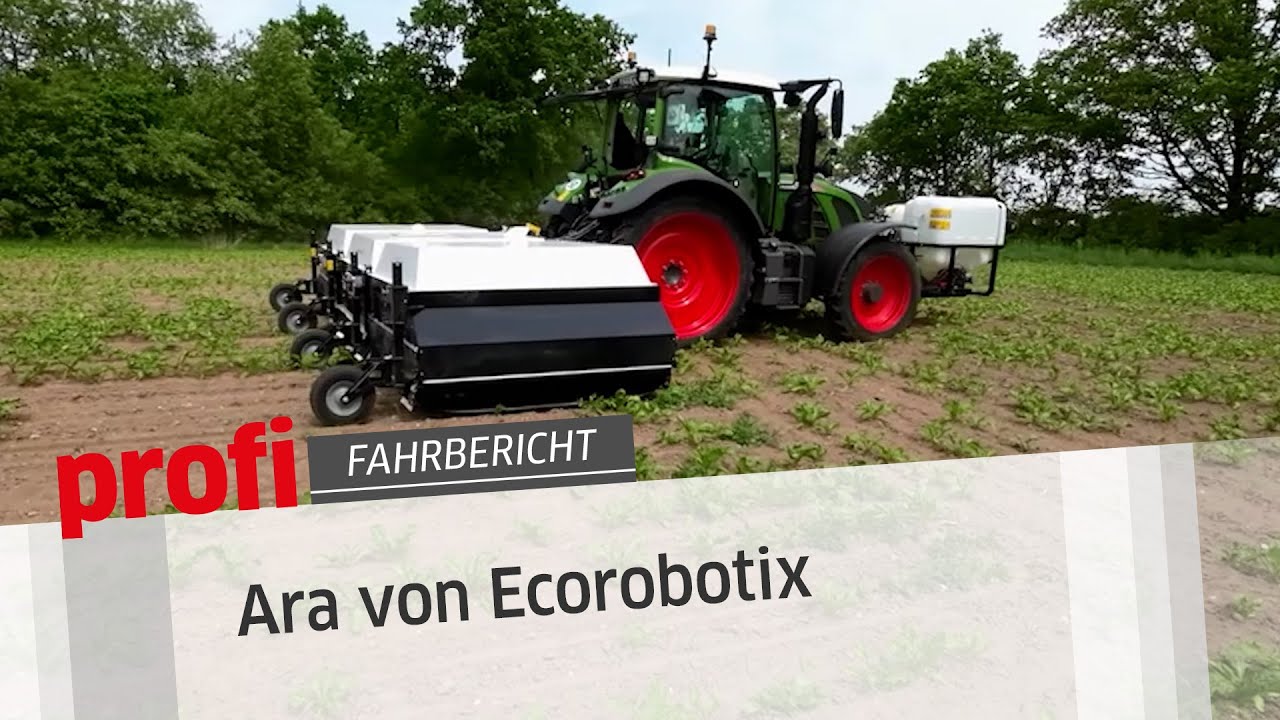 Spotsprayer: Ara von Ecorobotix | profi #Fahrbericht