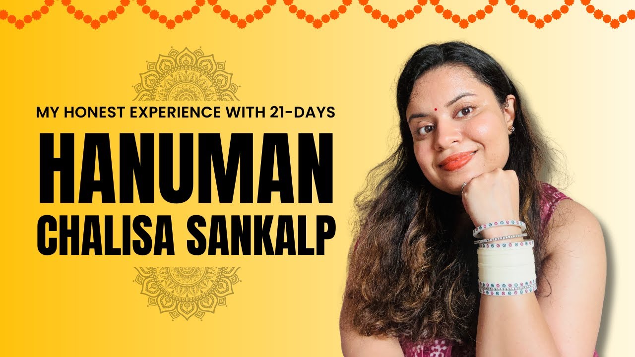 My honest experience with 21-days Hanuman Chalisa Sankalp | Spiritual Discipline & Mental Clarity