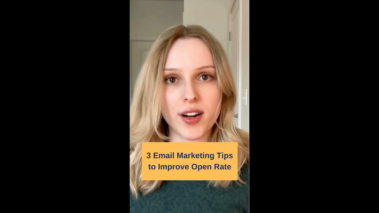 3 Email Marketing Tips to Improve Open Rate