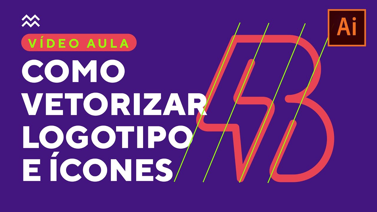 COMO VETORIZAR LOGOTIPO PASSO A PASSO - ILLUSTRATOR