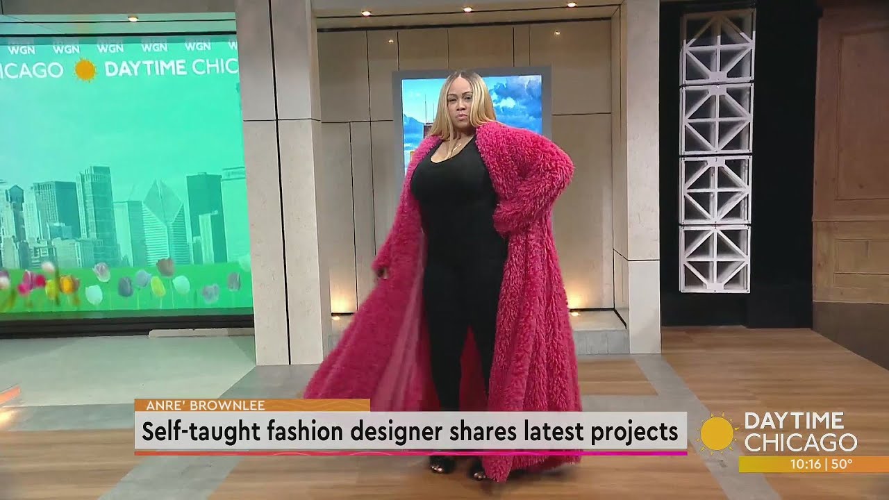 Self-taught fashion designer shares latest projects