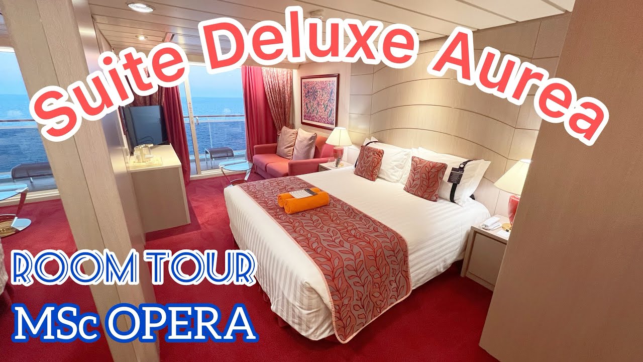 SUITE DELUXE AUREA-MSC OPERA Room Tour