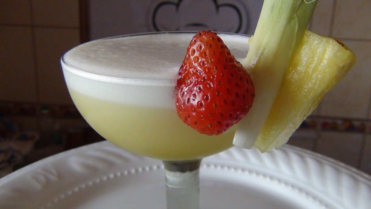 Receta de Daiquiri de Piña - como preparar Daiquiri de piña