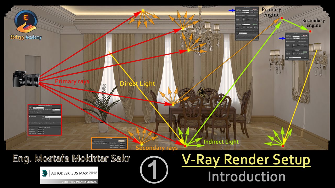01- Vray Render Setup introduction (very important)