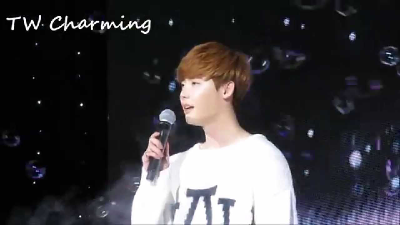 150321 李鍾碩 FAN MEETING in Taiwan 唱歌-全部都給你