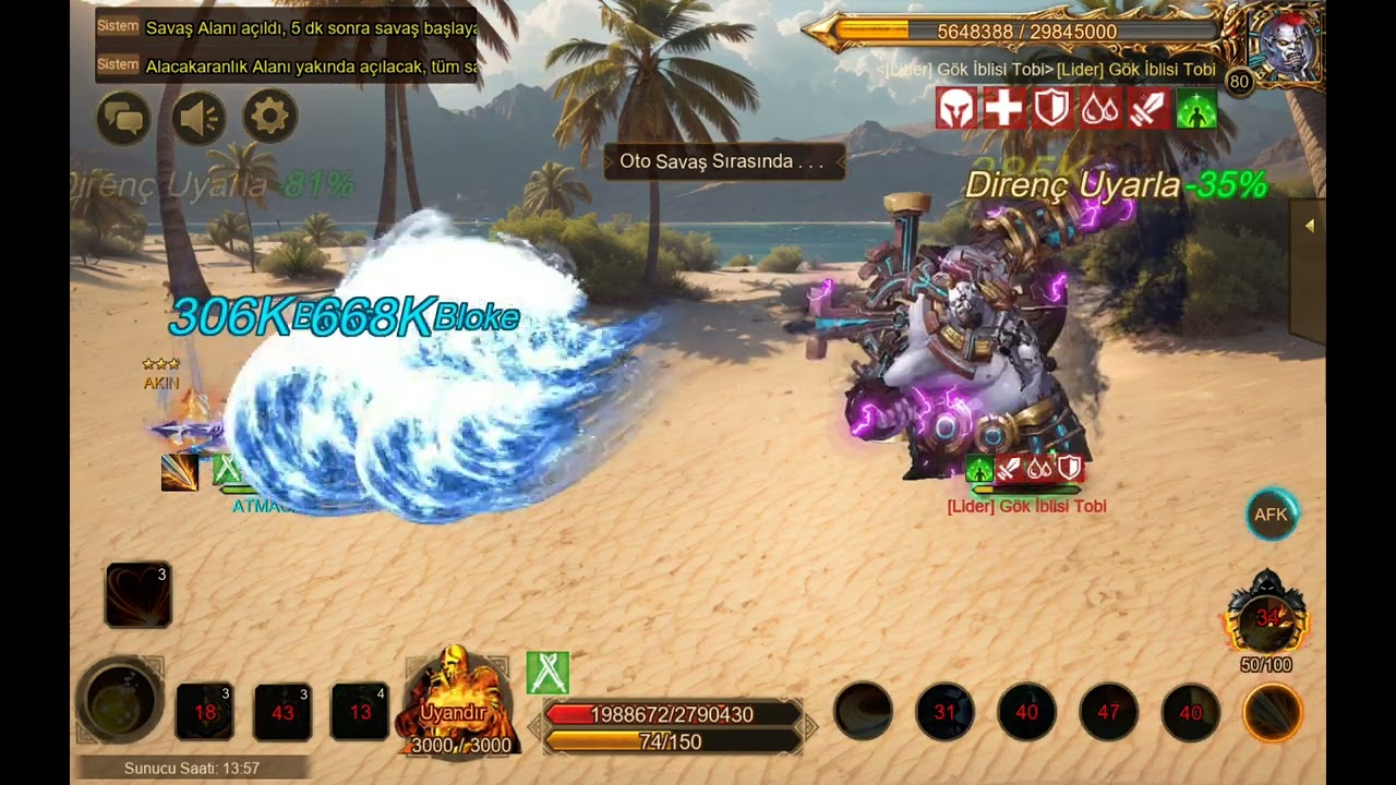 Wartune Ultra / Kayıp Kule / Lider gök iblisinin anasını bipliyoruz #wartuneultra 
