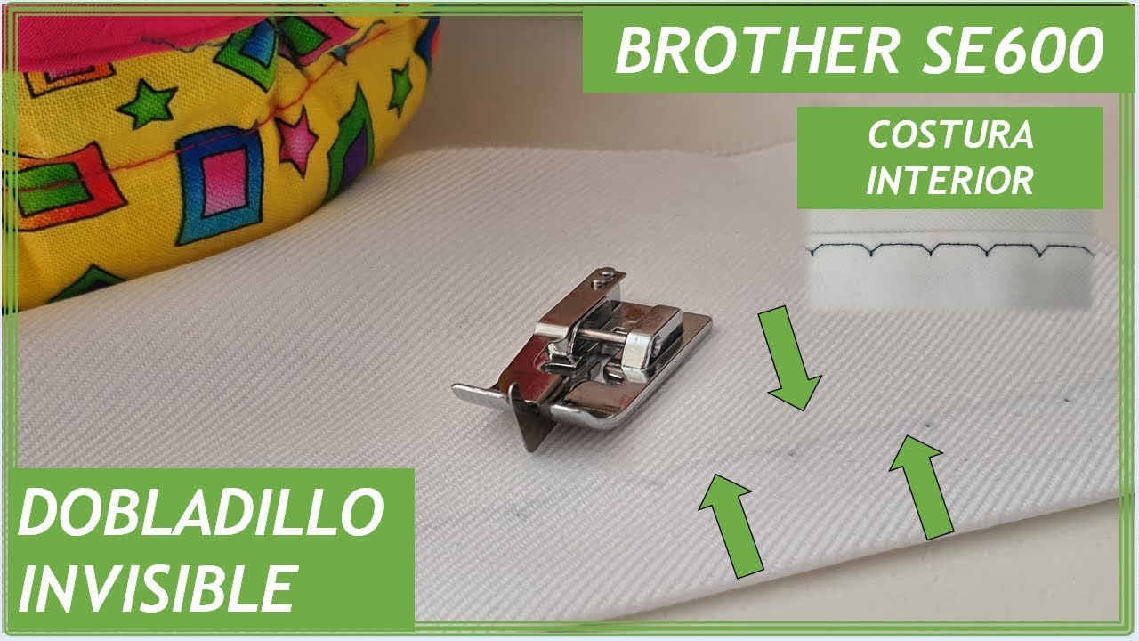 Dobladillo Invisible  a Máquina! Súper fácil!