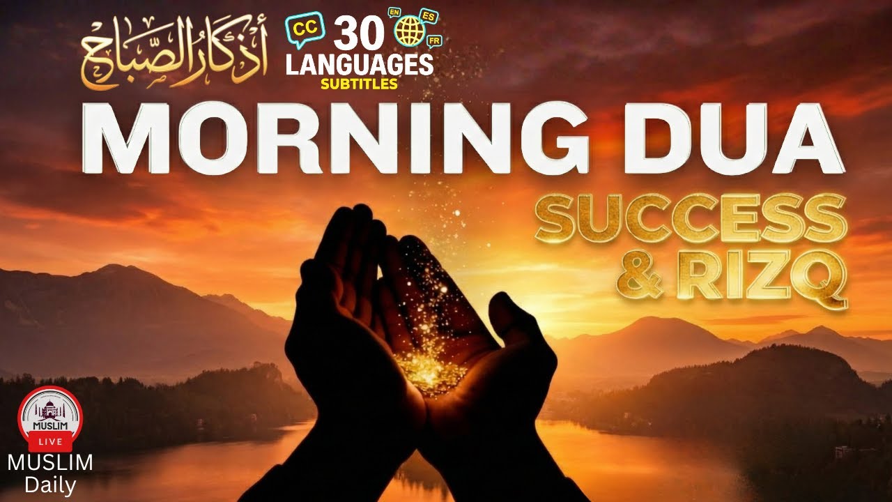 Morning Adhkar (أذكار الصباح) Daily Supplications for Barakah & Unlock Inner Peace | Muslim Daily