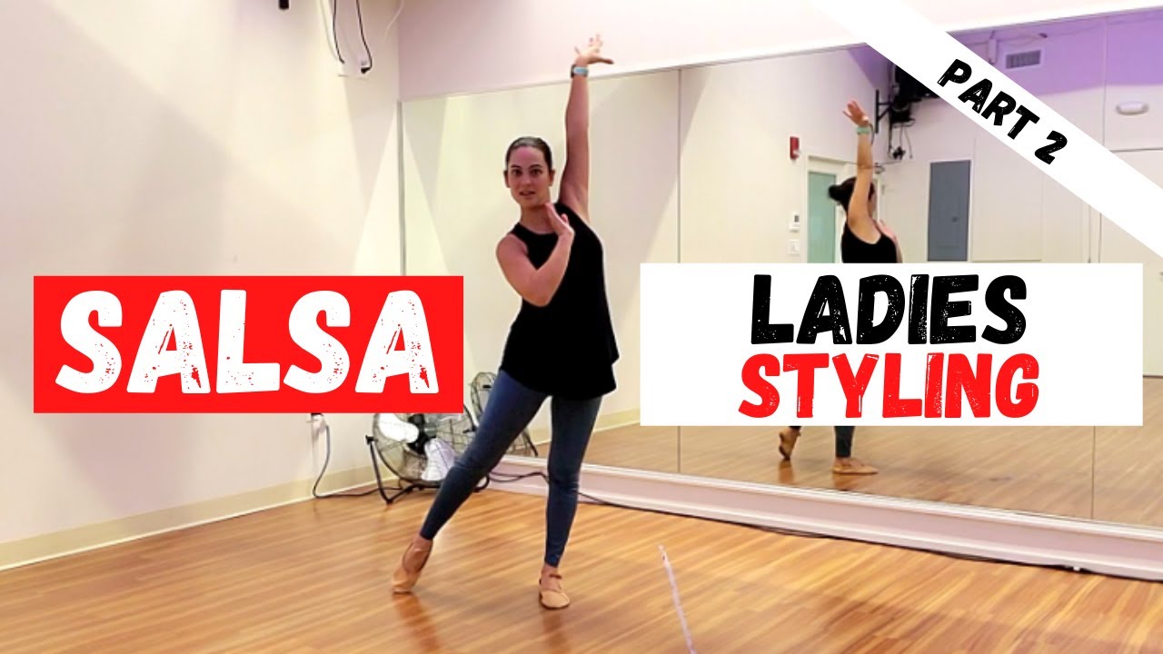 Salsa Ladies Styling Choreography Part 2 // Salsa Spins // Salsa Dance Class