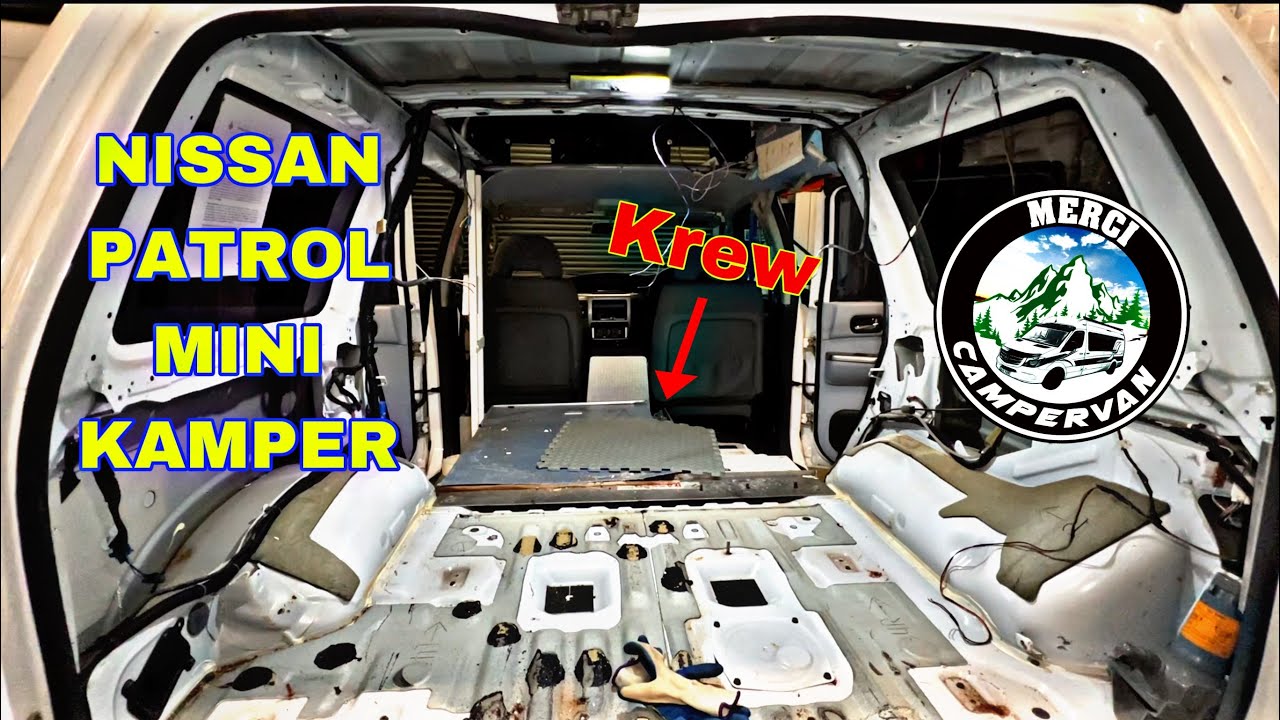 Mini kamper z karetki Nissan Patrol | Znalazłem krew i inne dziwne rzeczy | wyprawowy dom na kołach