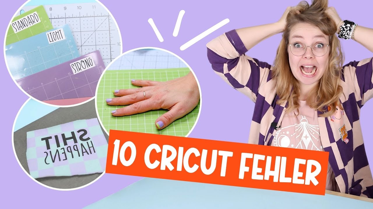 10 typische Cricut Fehler 😱