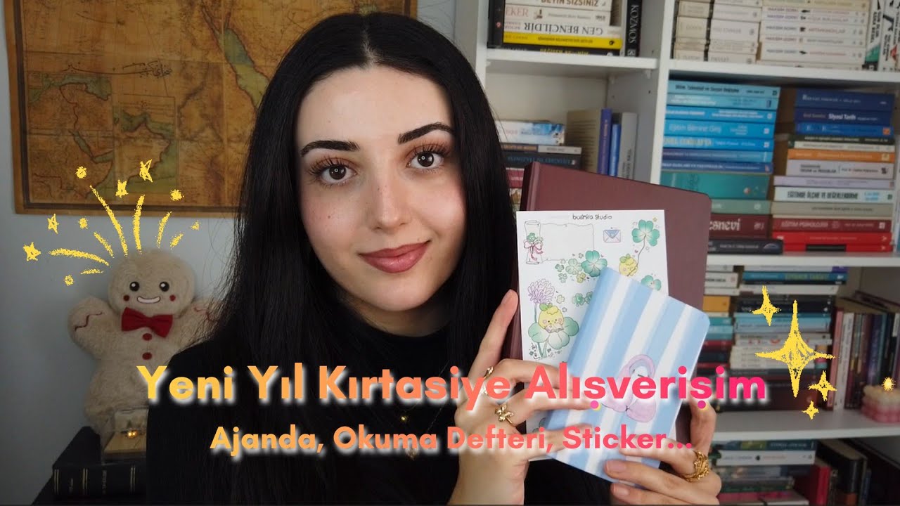 Yeni Yıl Kırtasiye Alışverişim📕🏷📝 | Youna 2026, Okuma Defteri, Sticker...