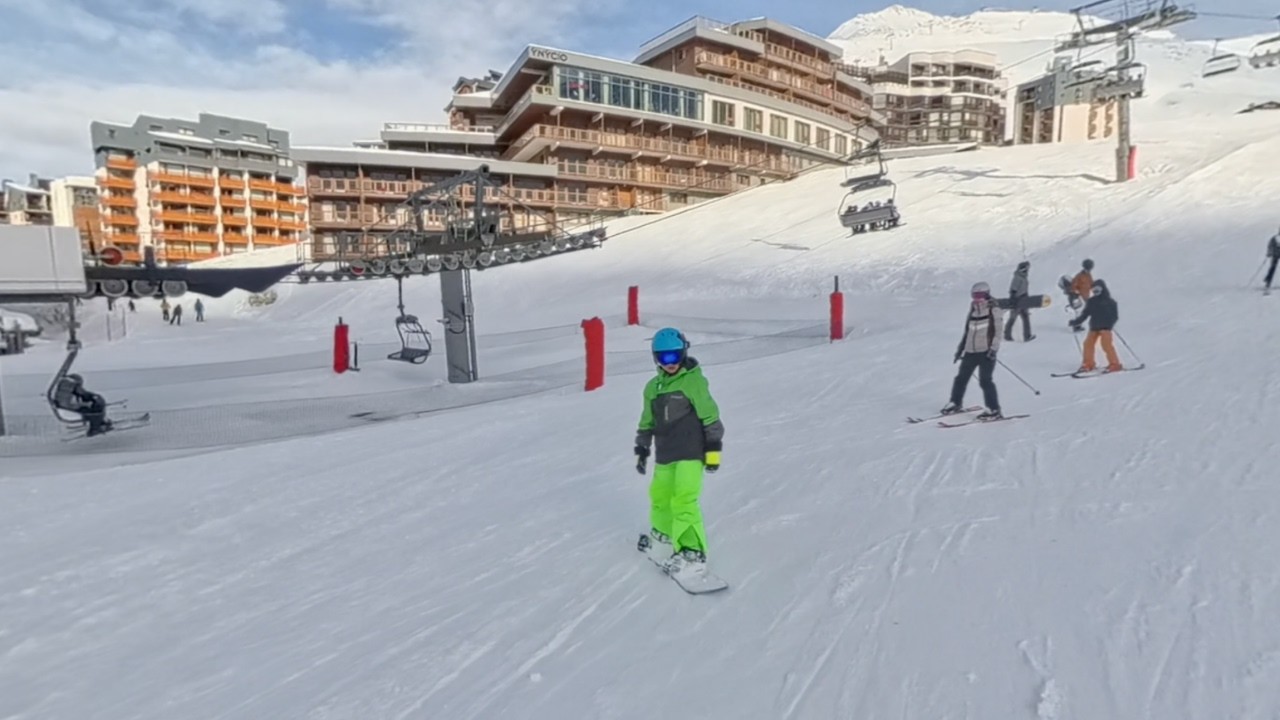 Little george on Bollin Tigne 2026