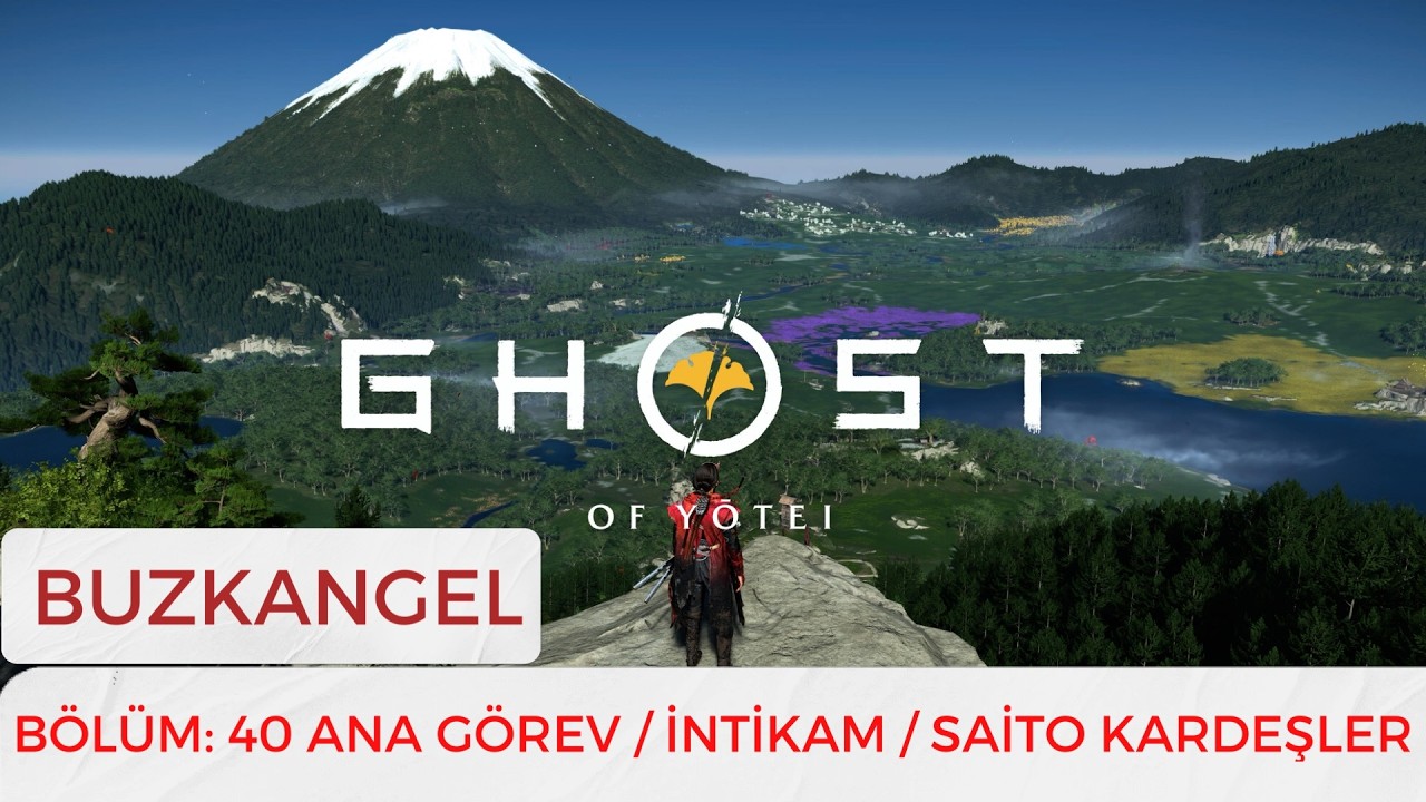 GHOST OF YOTEİ / BÖLÜM 40 / ANA GÖREV / İNTİKAM / SAİTO KARDEŞLER KURT SÜRÜSÜ / PS5 BUZKANGEL TÜRKÇE