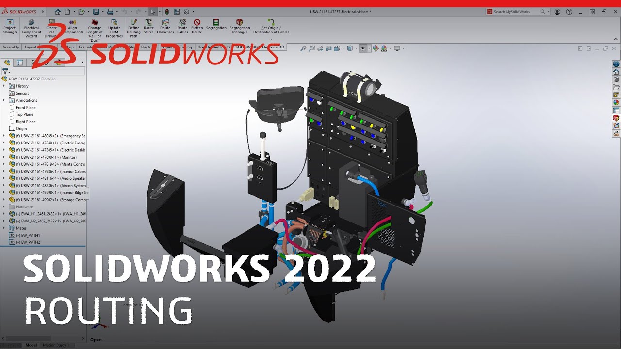 SOLIDWORKS 2022 - Routing