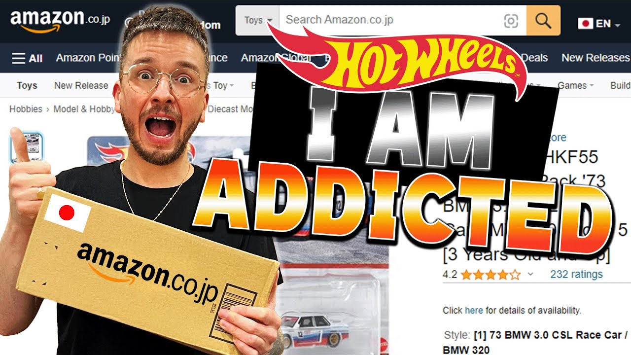Unboxing MORE Hot Wheels from AMAZON JAPAN