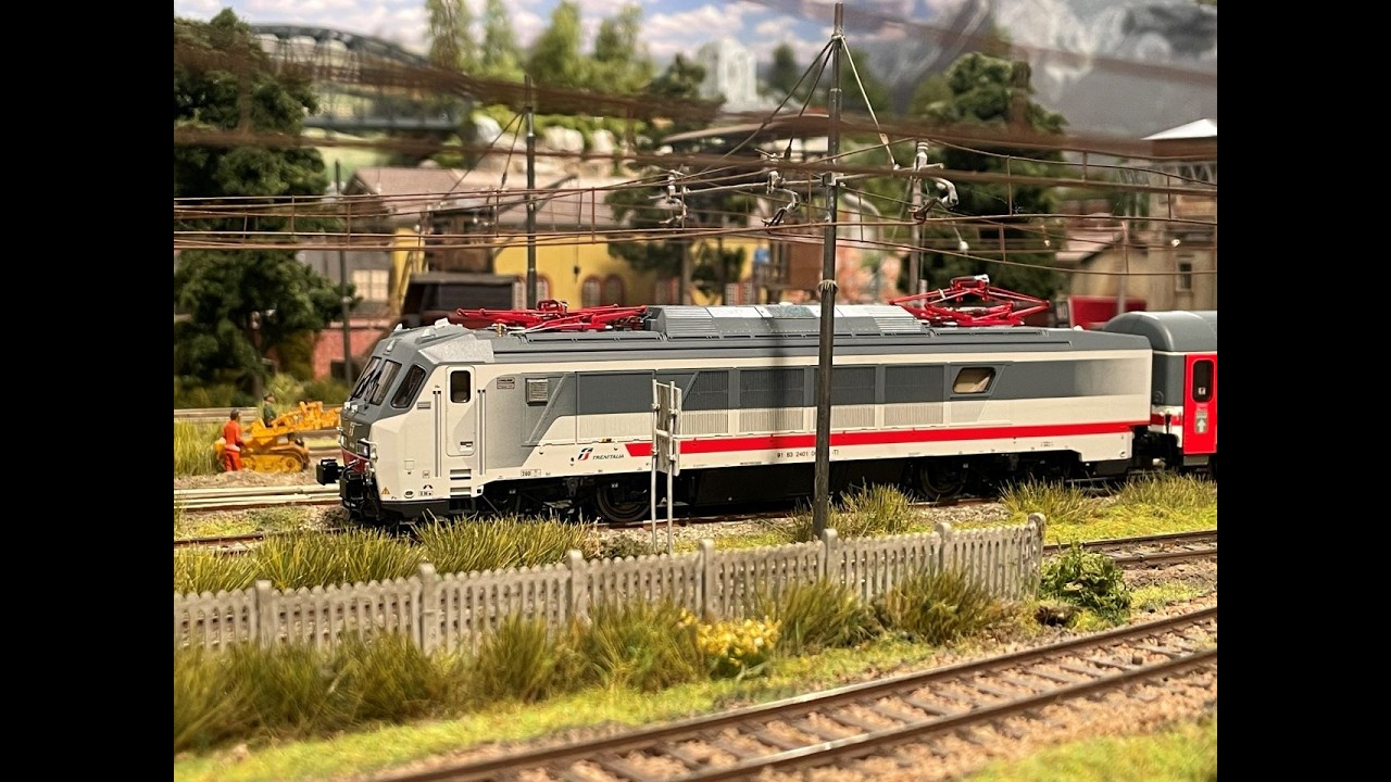 E 401 InterCity - Plastico ferroviario Ossola