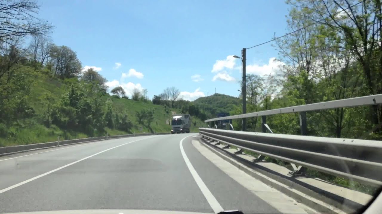 E70 from Timisoara to Baile Herculane Banat Romania