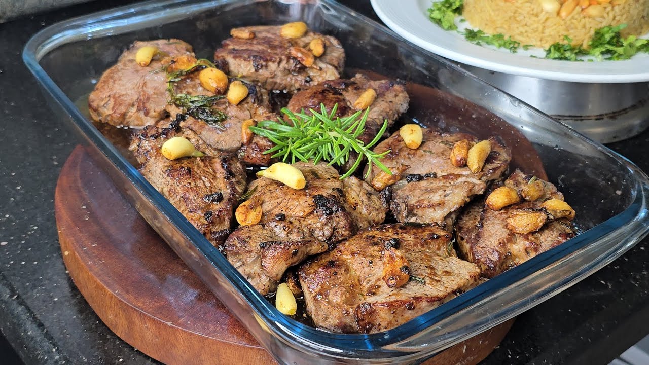 استيك شهي وطري في البيت زي المطاعم 😋🔥