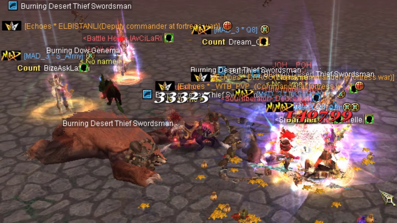 Silkroad Online Feronia - Raping MAD3 Monkeys