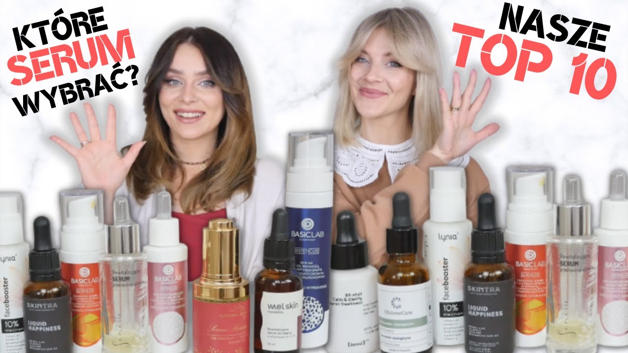 TOP 10: Najlepsze produkty z kategorii SERUM | WIELKI PRZEGLĄD! | Wit. C, ceramidy, niacynamid etc.