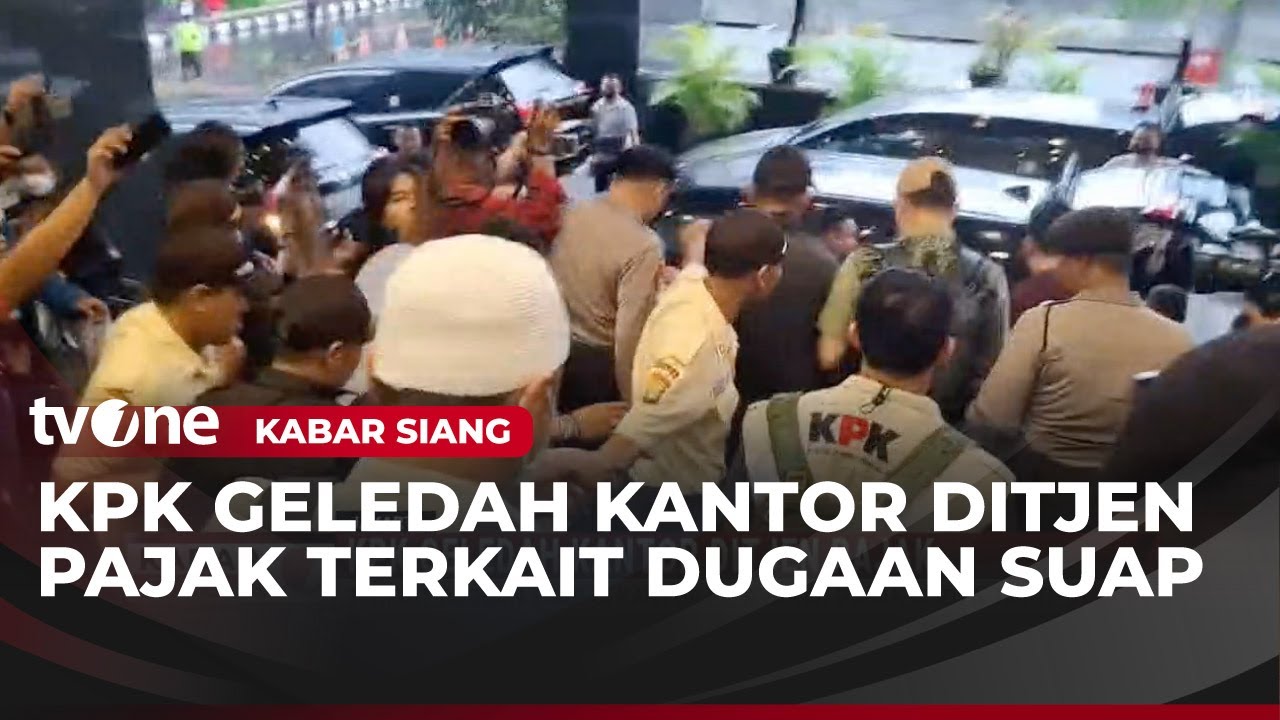 Geledah Kantor Ditjen Pajak, KPK Bawa Barang Bukti Rekaman CCTV, Laptop dan Ponsel | Kabar Siang