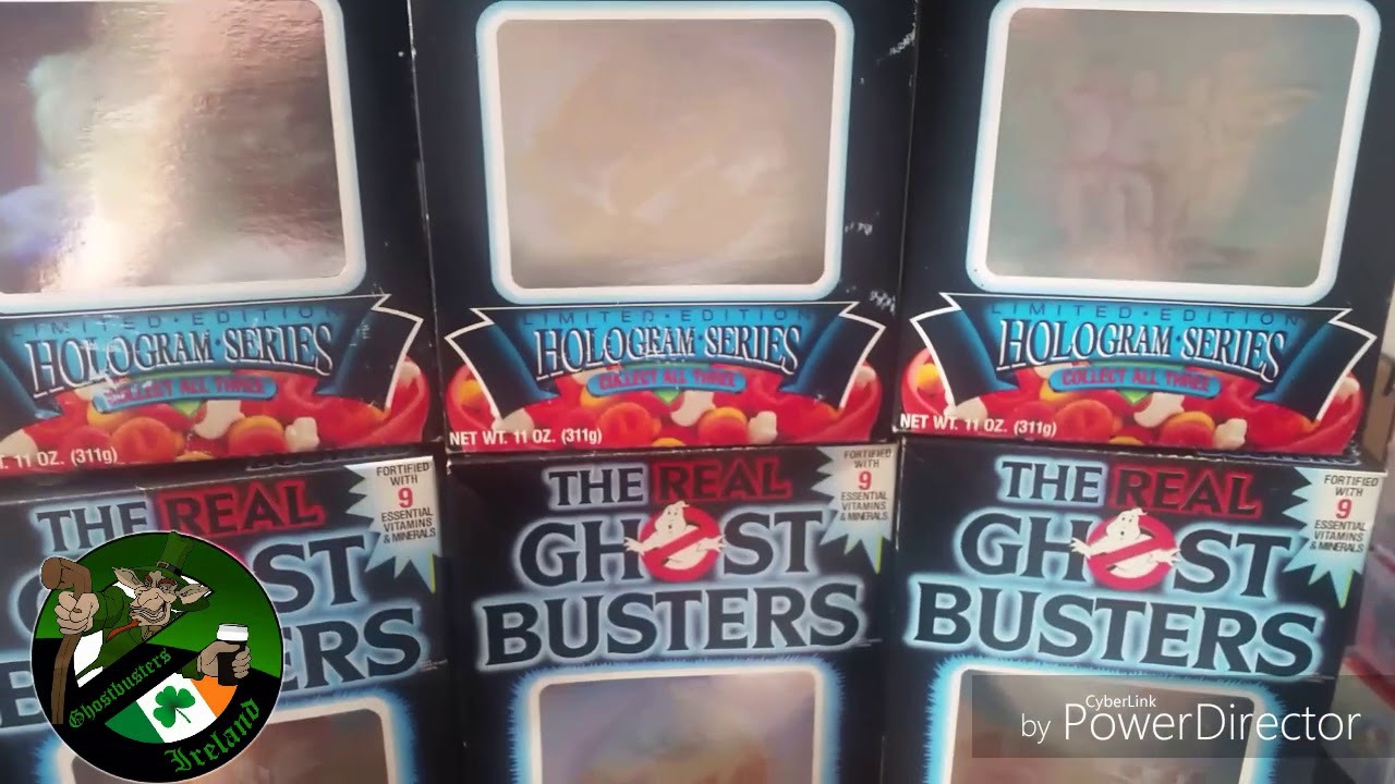 Ghostbusters Hologram Cereal