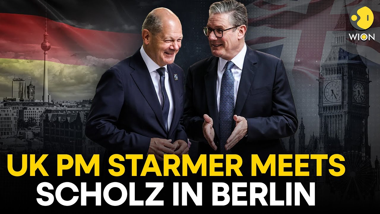 UK PM Starmer and German Chancellor Scholz hold joint news conference in Berlin | WION LIVE