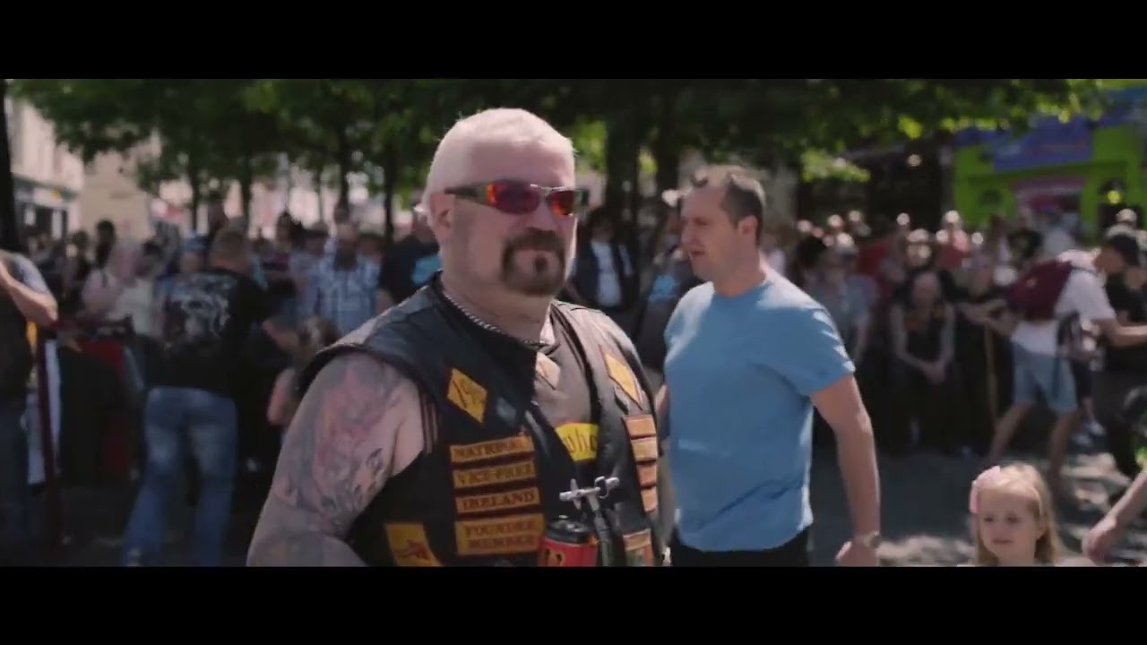 Freewheelers MC Ireland, Waterford motorcycle festival promo.