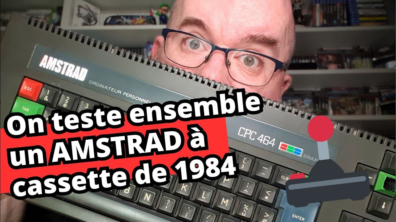 [ORDINOSAURE] Je teste un AMSTRAD CPC 464 🐊 acheté pour pièces à 25€ 👾