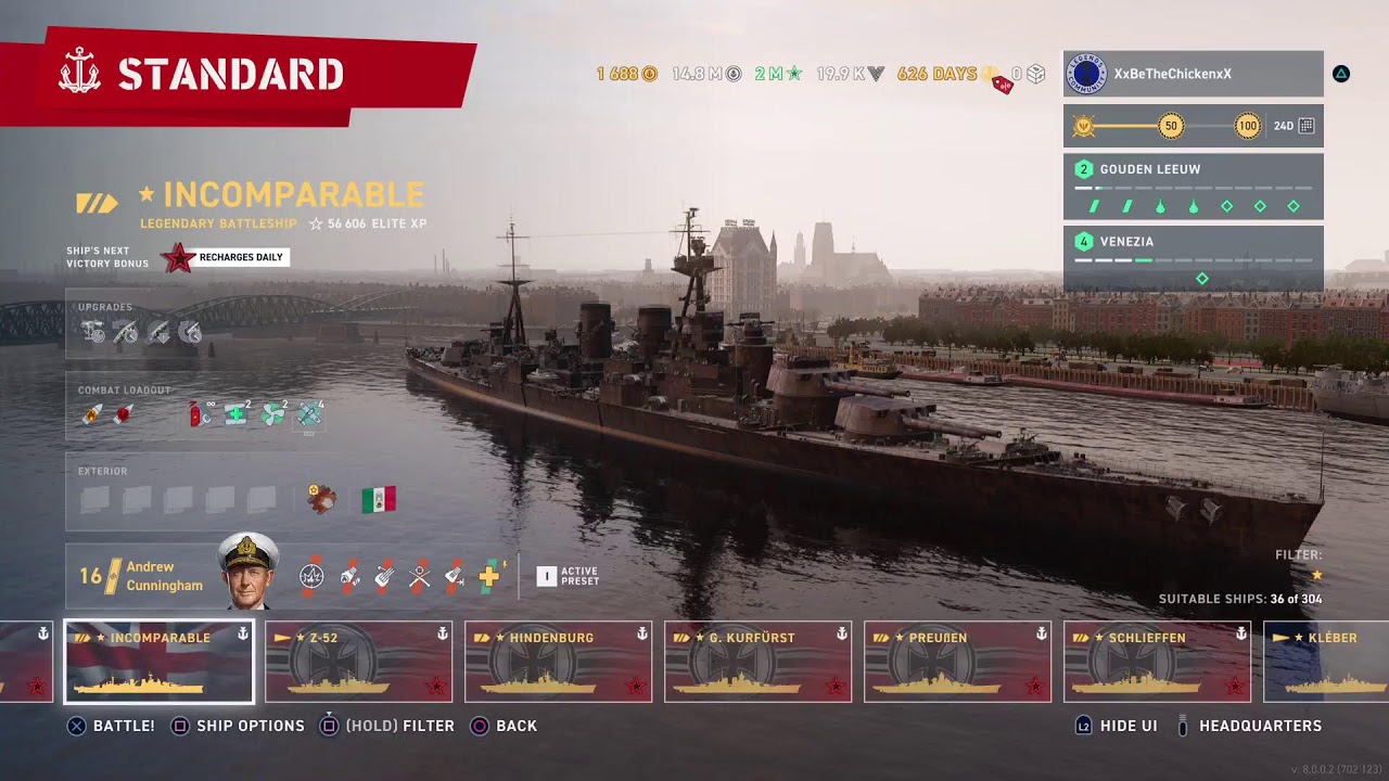 World of Warships Legends stream