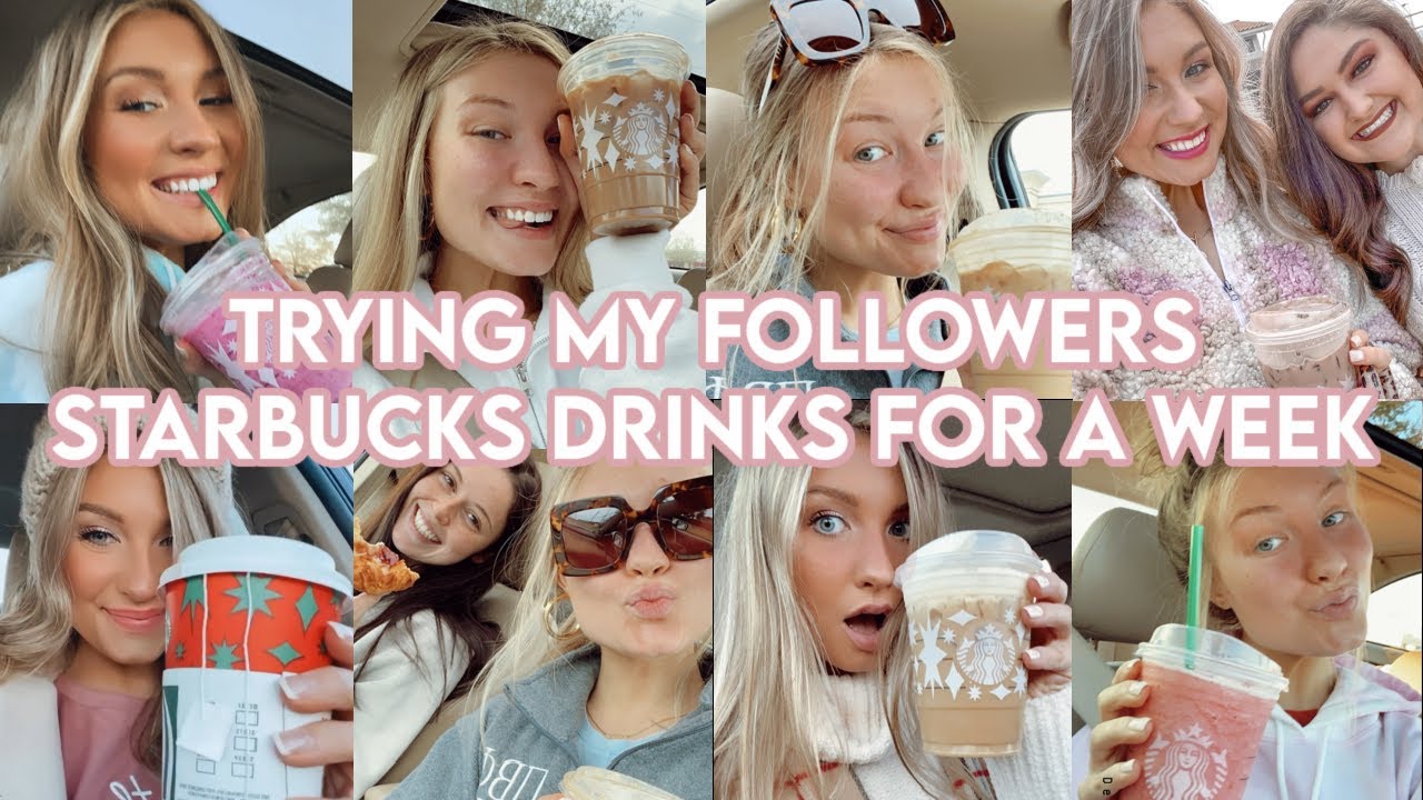 Trying My Followers Favorite Starbucks Drinks For A Week | Vlogmas Day 8
