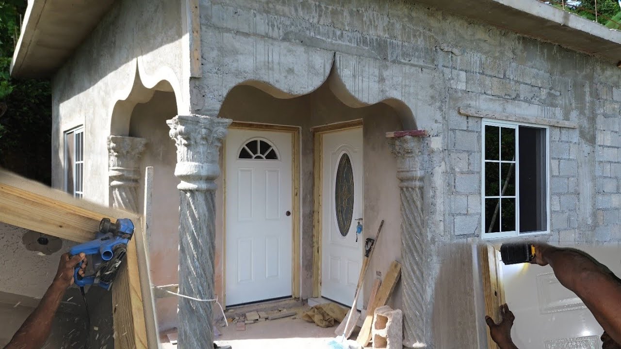 update on the house| installing all the doors