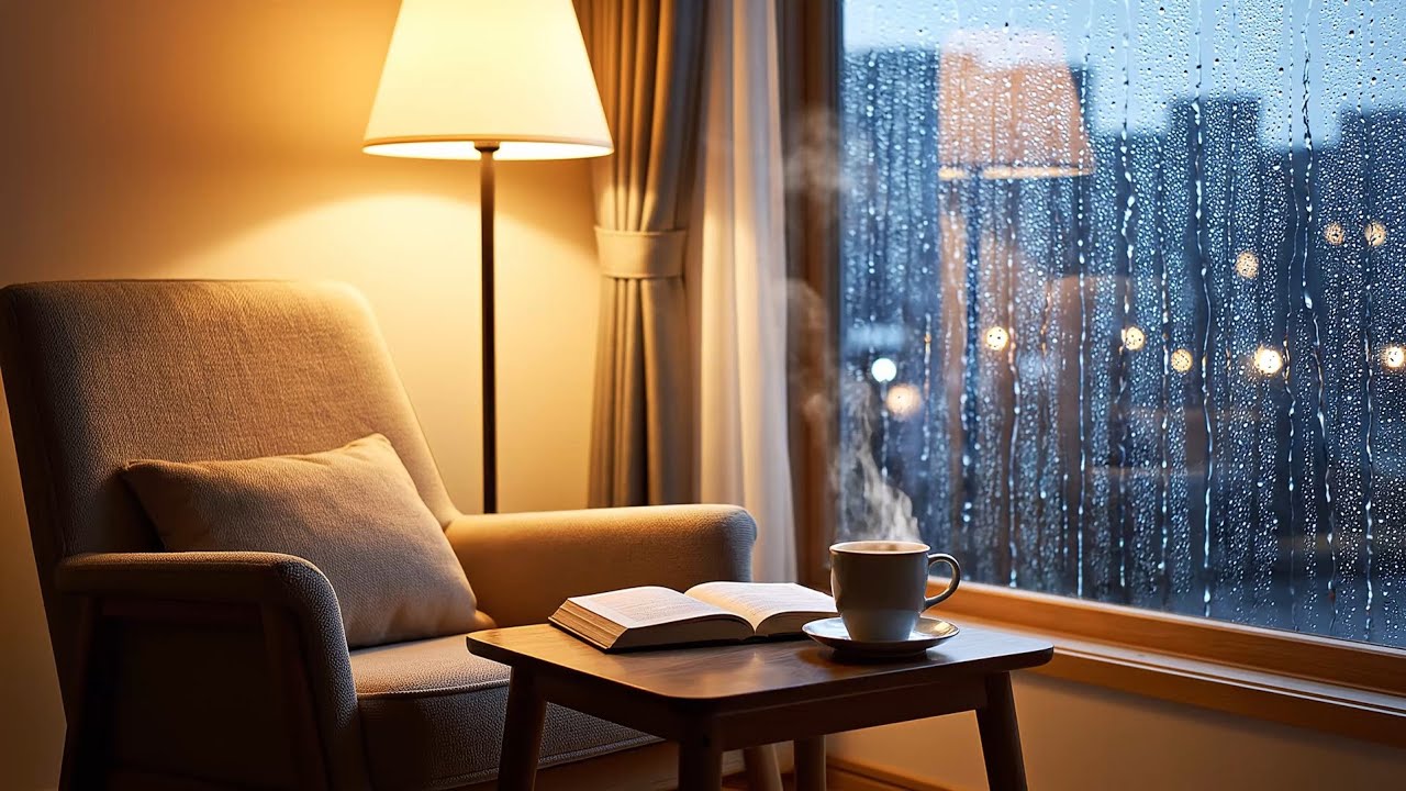 Cozy Indoor Ambience ☕ | Relaxing Room Sounds, No Music (2 Hours)