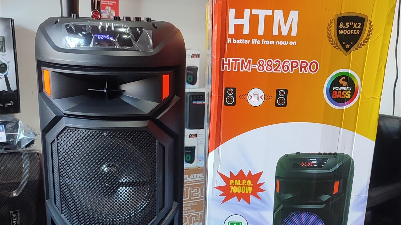 HTM -8826pro Party BoX Speaker