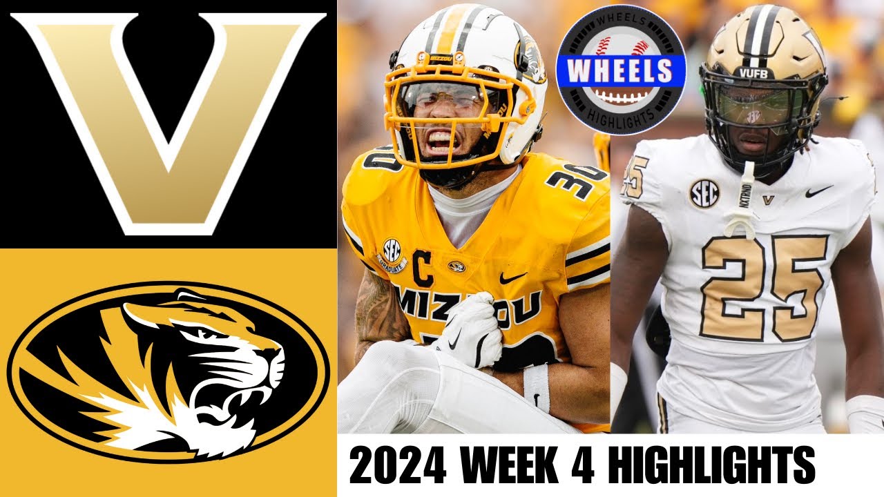 Vanderbilt vs #7 Missouri (CRAZY!) | Full Game Highlights | 2024 College Football Highlights