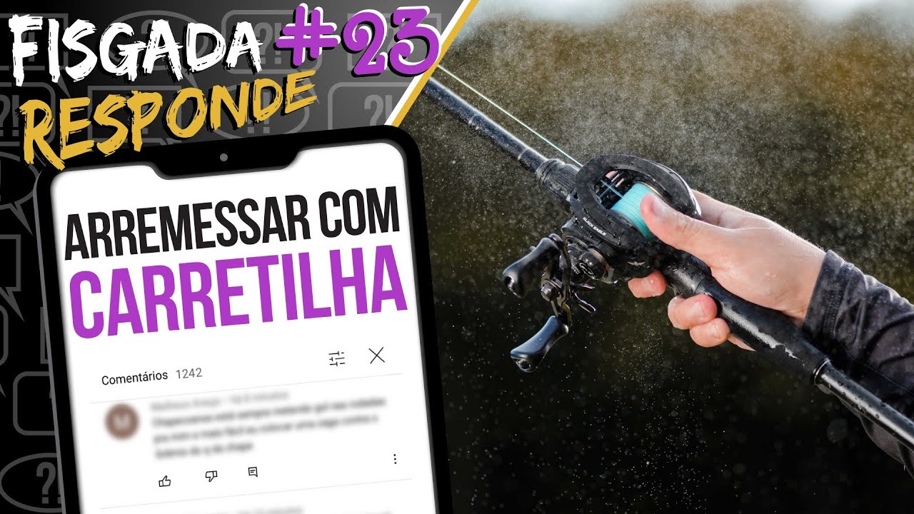 #23 ARREMESSAR COM CARRETILHA! EVITAR CABELEIRAS, REGULAGEM PARA INICIANTES... (FISGADA RESPONDE)