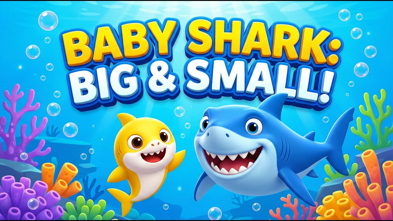 Baby Shark: Big & Small! 🦈 | Kids Song & Nursery Rhyme