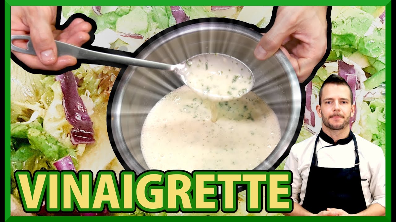 VINAIGRETTE BASIQUE + VINAIGRETTE AUX FINES HERBES