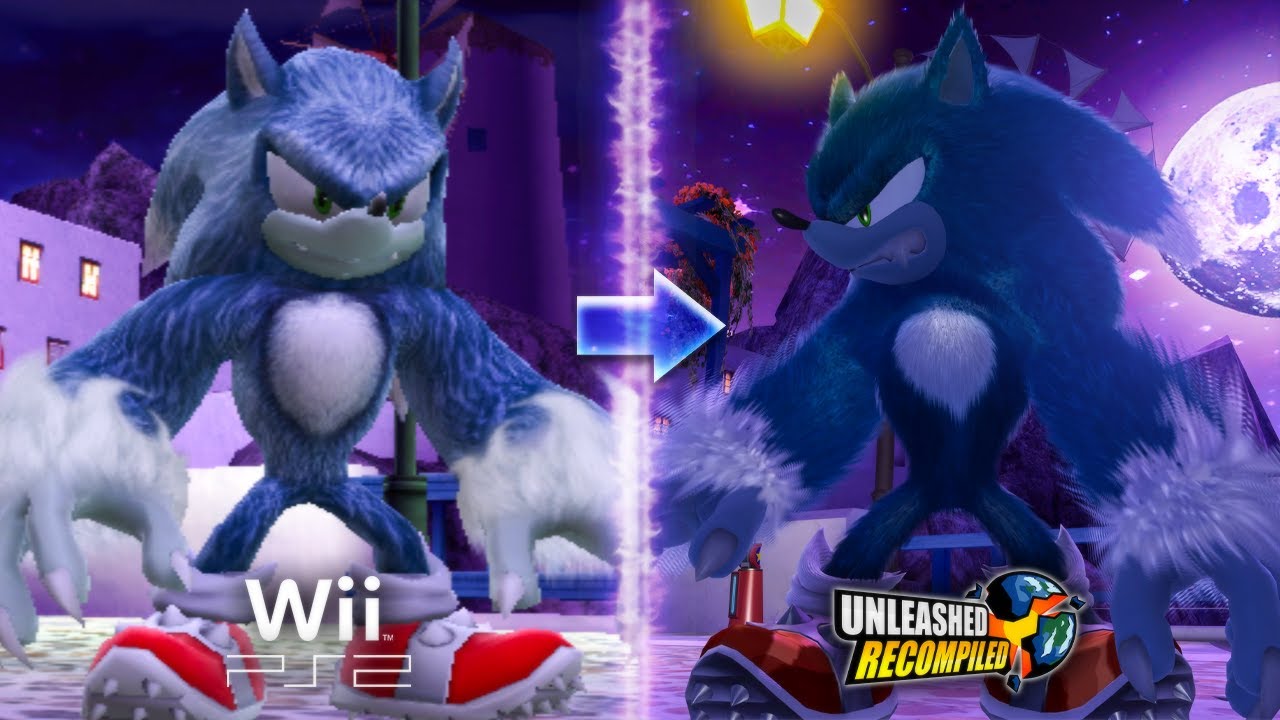 Sonic Unleashed PC: Wii / PS2 Windmill Isle Night