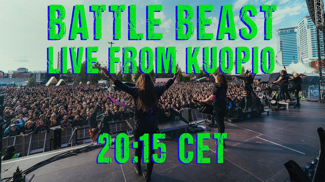 BATTLE BEAST live from Kuopiorock