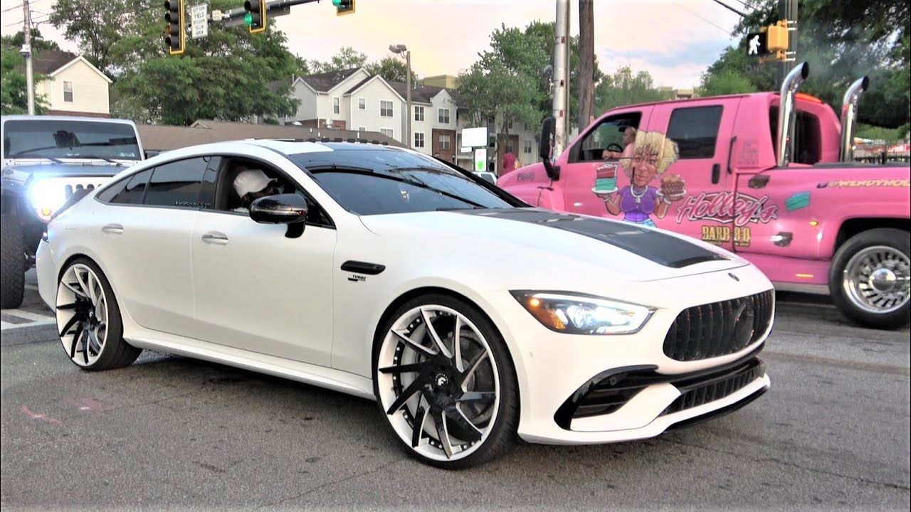 Stuntfest Weekend | Block Party Atlanta: 2021 Big Rims, Donks, Custom Cars, Amazing Cars Part 3